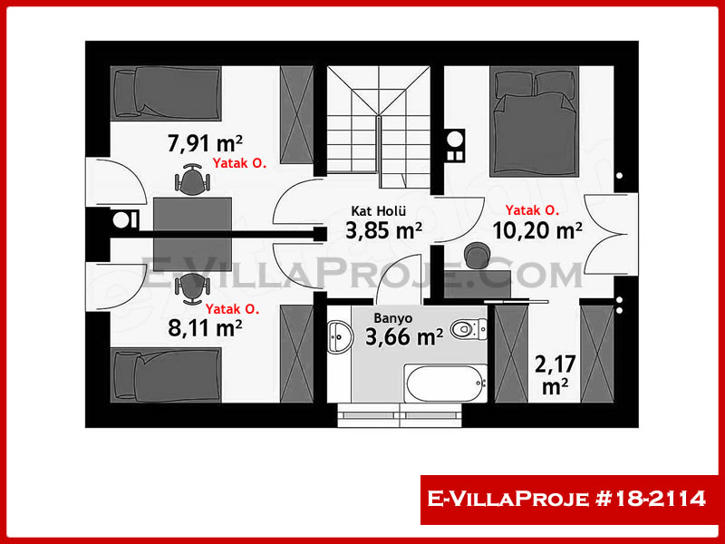 Ev Villa Proje #18 - 2114 Detay 3