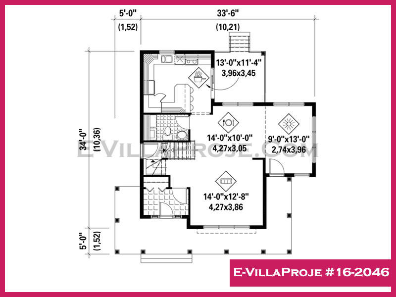 Ev Villa Proje #16 - 2046 Detay 2