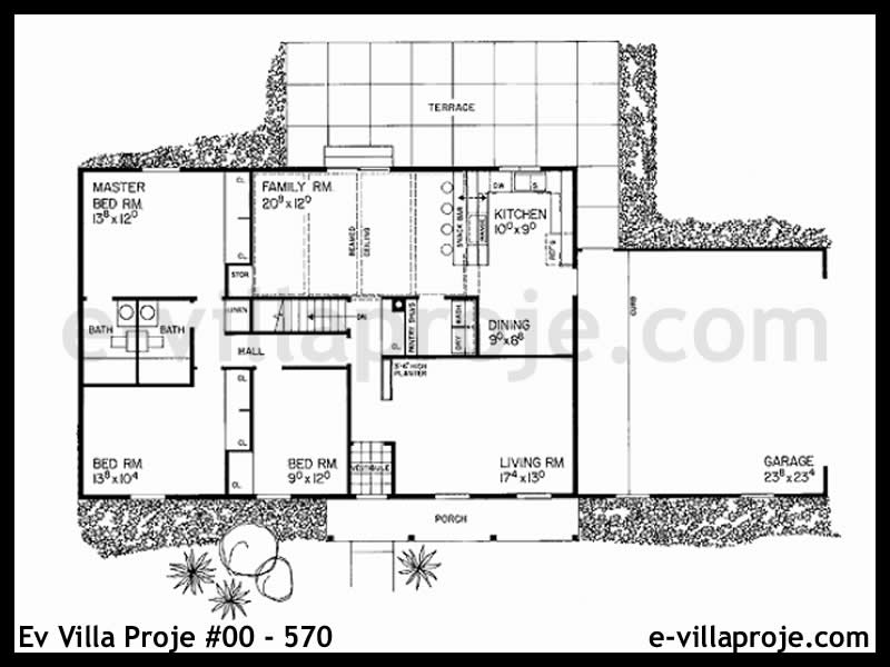 Ev Villa Proje #00 - 570 Detay 2