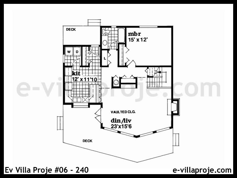 Ev Villa Proje #06 - 240 Detay 2