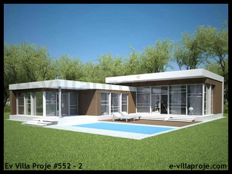 Ev Villa Proje #552 - 2 Çelik Villa