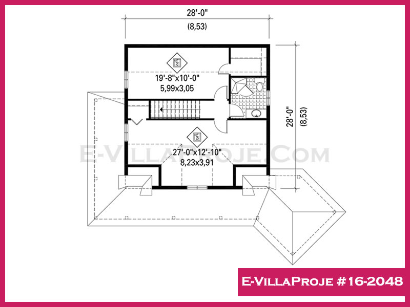 Ev Villa Proje #16 - 2048 Detay 3