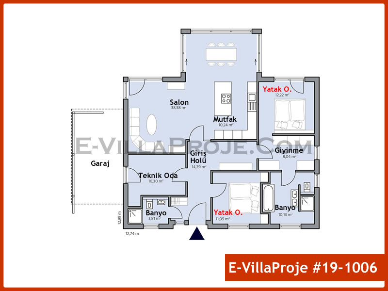 Ev Villa Proje #19 - 1006 Detay 2