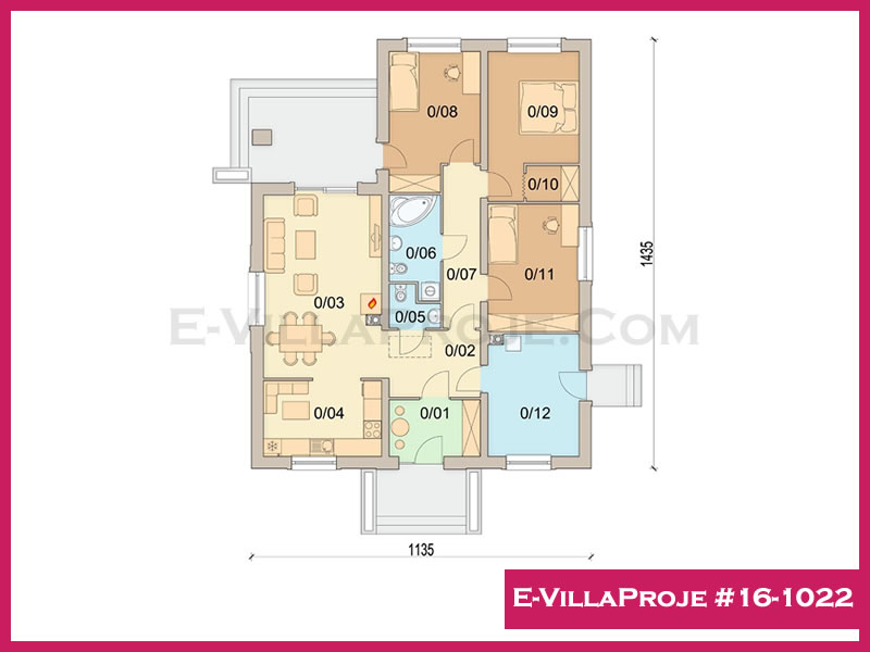 Ev Villa Proje #16 - 1022 Detay 2