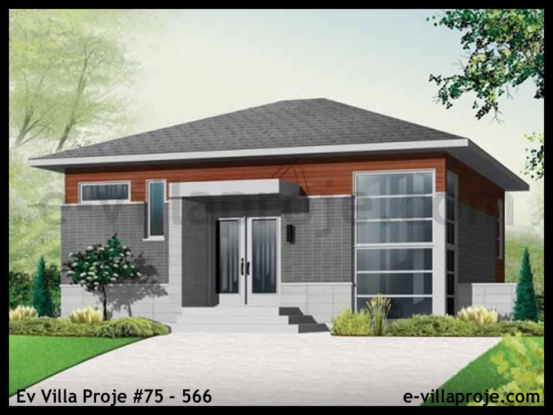 Ev Villa Proje #75 - 566 Çelik Villa