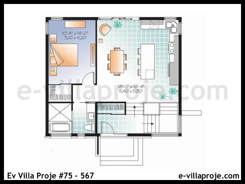 Ev Villa Proje #75 - 567 Detay 2