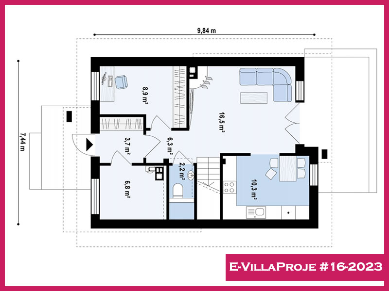 Ev Villa Proje #16 - 2023 Detay 2