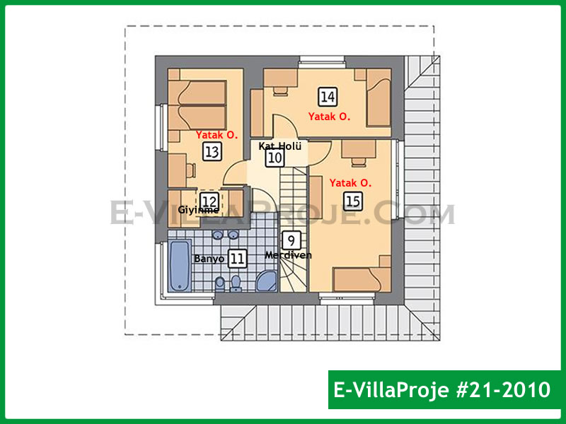 Ev Villa Proje #21 - 2010 Detay 3
