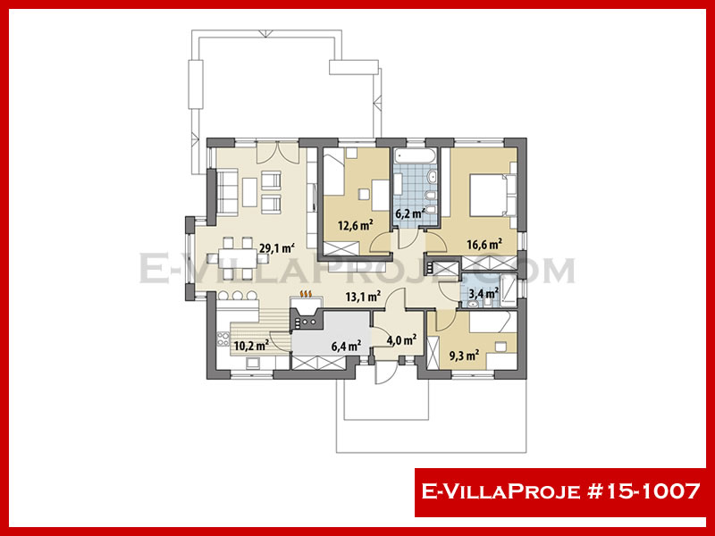 Ev Villa Proje #15 - 1007 Detay 2