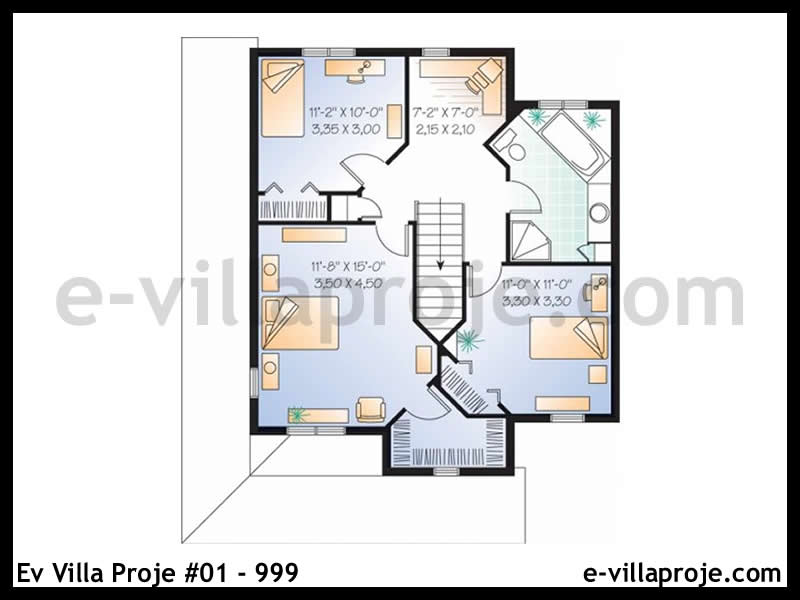 Ev Villa Proje #01 - 999 Detay 3