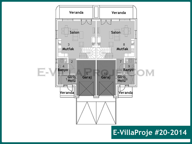 Ev Villa Proje #20 - 2014 Detay 2