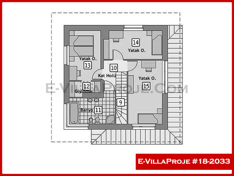 Ev Villa Proje #18 - 2033 Detay 3
