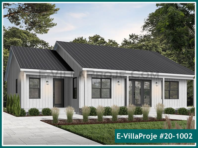 Devrekani, Kastamonu Ev Villa Proje #20 - 1002 Anahtar Teslim Çelik Villa