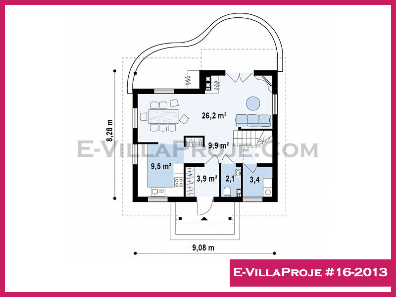 Ev Villa Proje #16 - 2013 Detay 2