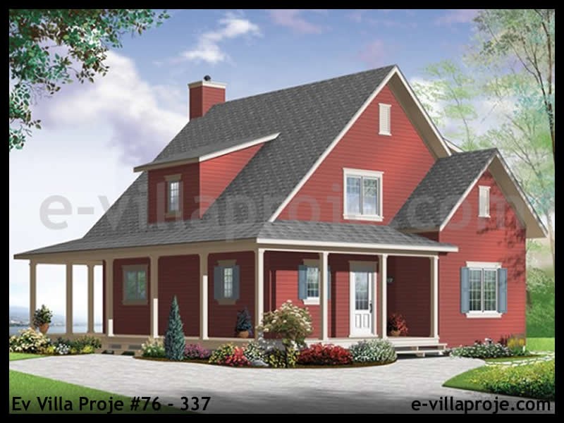 Karpuzlu, Aydın Ev Villa Proje #76 - 337 Anahtar Teslim Çelik Villa