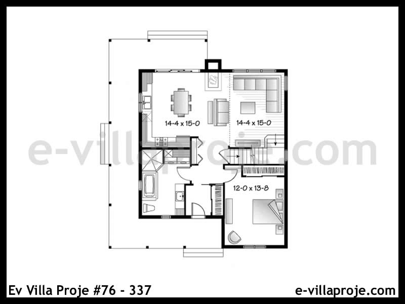 Ev Villa Proje #76 - 337 Detay 2