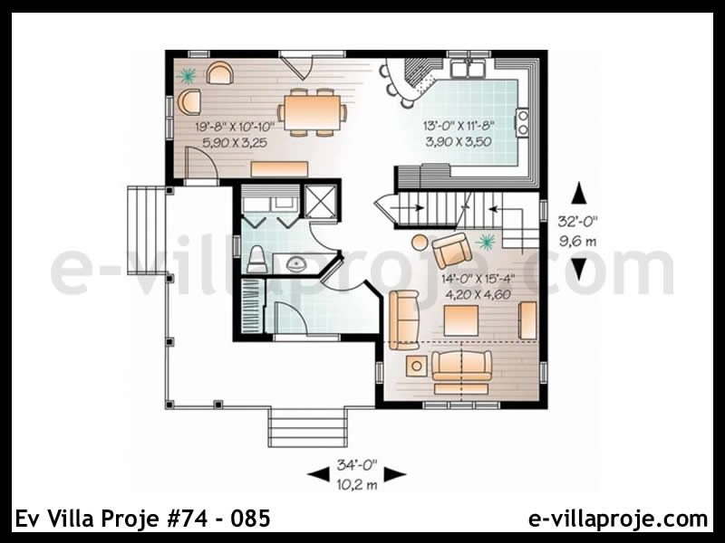 Ev Villa Proje #74 - 085 Detay 2