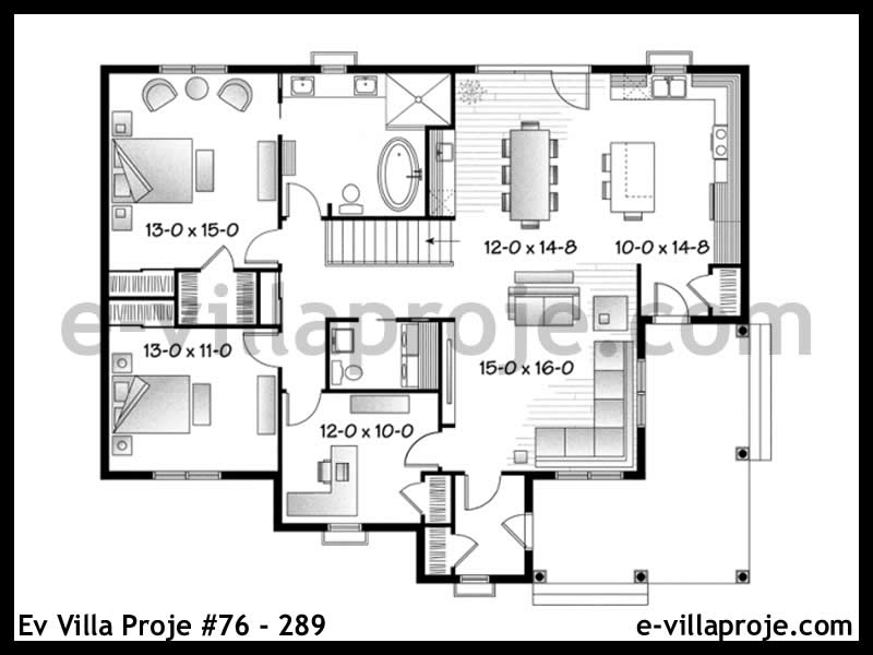 Ev Villa Proje #76 - 289 Detay 2