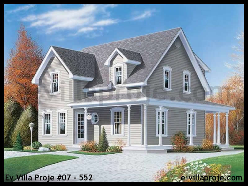 Bursa Ev Villa Proje #07 - 552 Anahtar Teslim Çelik Villa