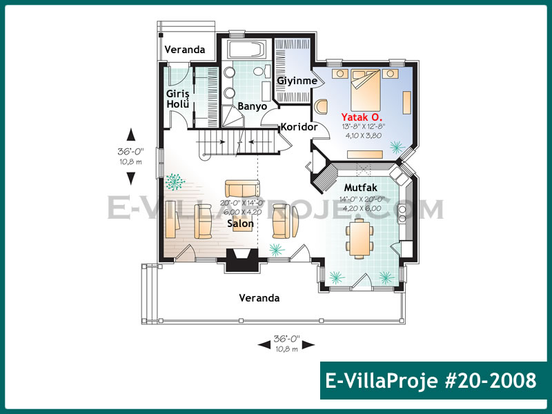 Ev Villa Proje #20 - 2008 Detay 2