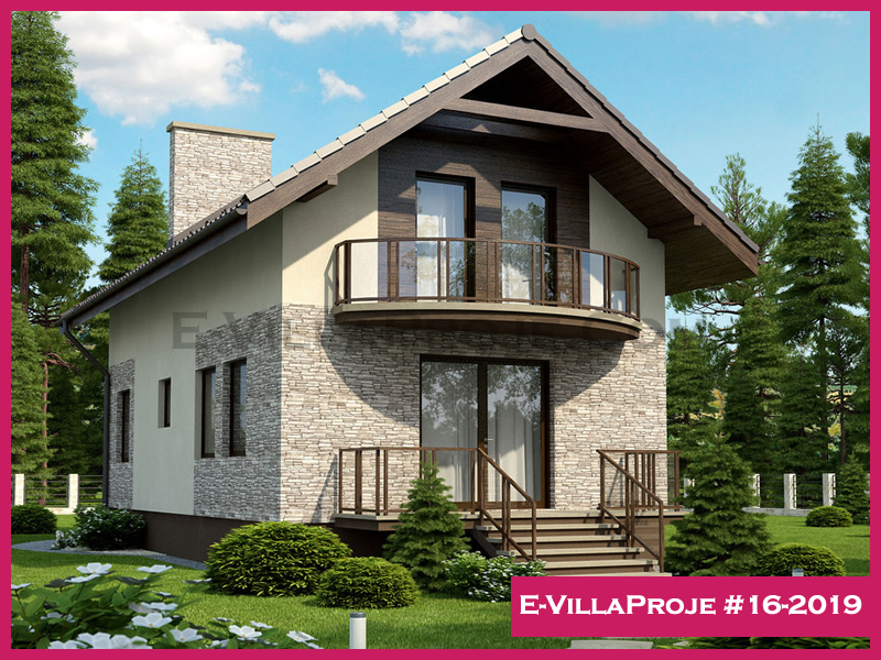 Aksu, Isparta Ev Villa Proje #16 - 2019 Anahtar Teslim Çelik Villa