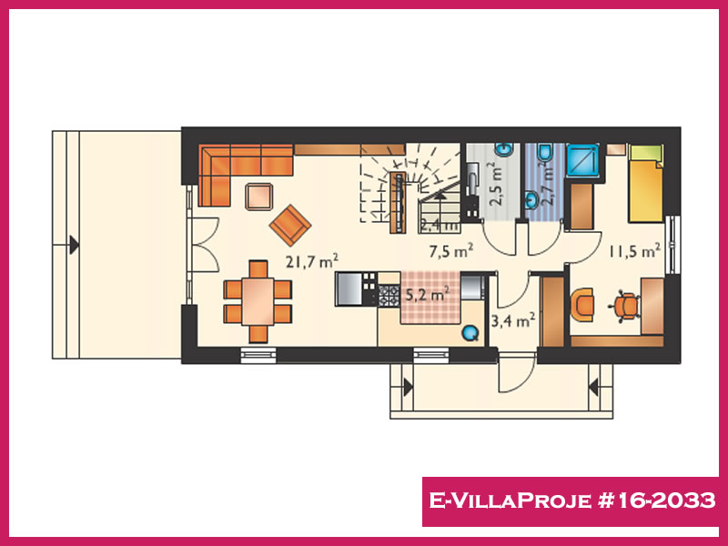 Ev Villa Proje #16 - 2033 Detay 2