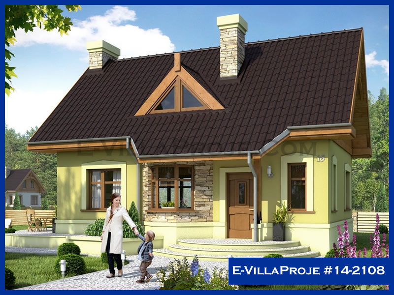 Kale, Malatya Ev Villa Proje #14 - 2108 Anahtar Teslim Çelik Villa