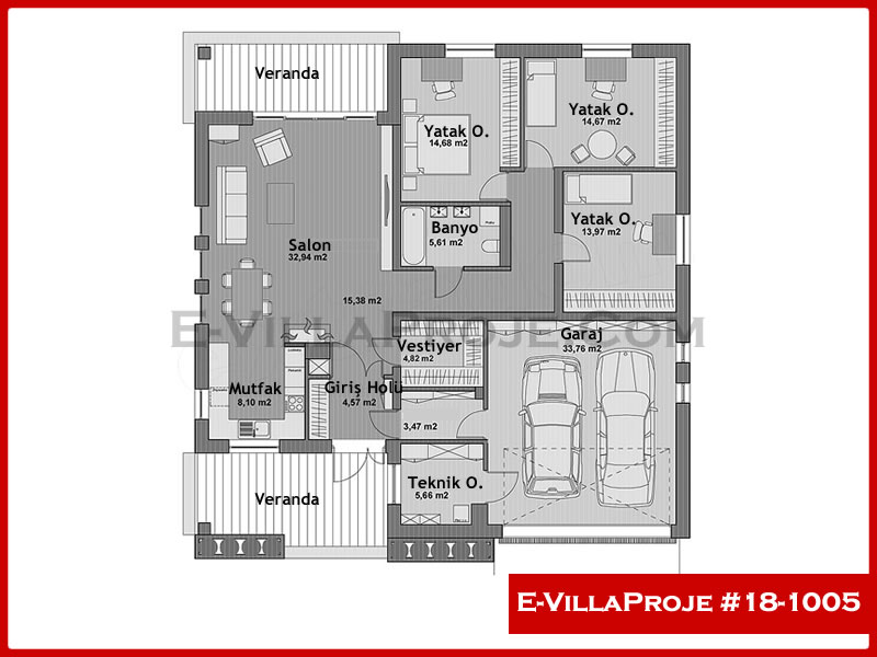 Ev Villa Proje #18 - 1005 Detay 2