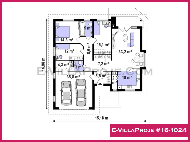 Ev Villa Proje #16 - 1024 Detay 2