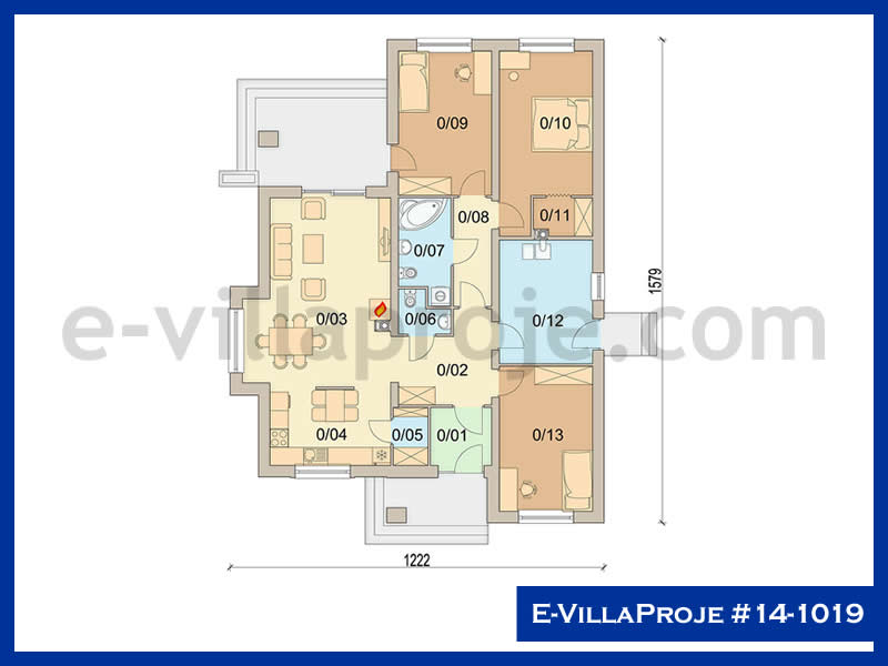 Ev Villa Proje #14 - 1019 Detay 2