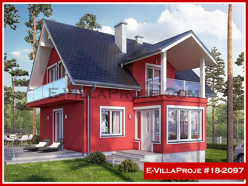 Felahiye, Kayseri Ev Villa Proje #18 - 2097 Anahtar Teslim Çelik Villa