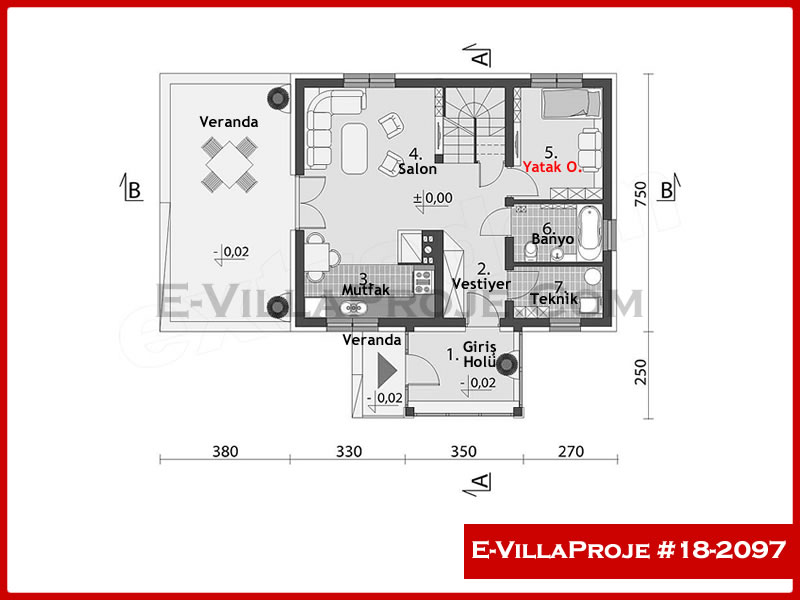 Ev Villa Proje #18 - 2097 Detay 2