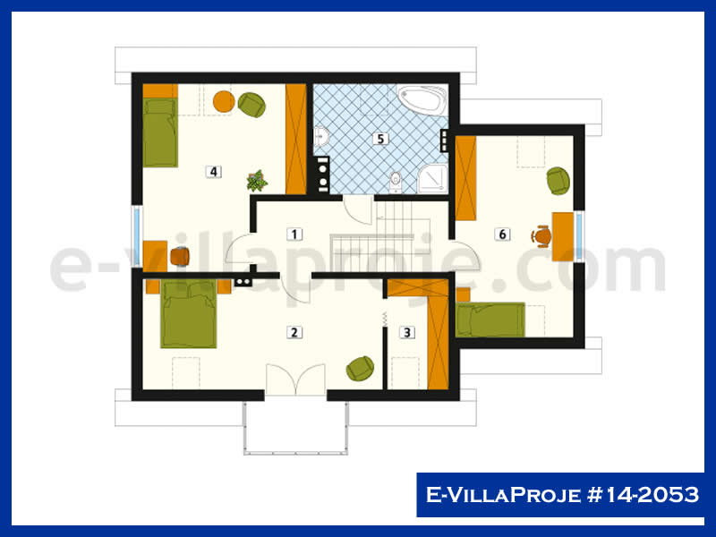 Ev Villa Proje #14 - 2053 Detay 3
