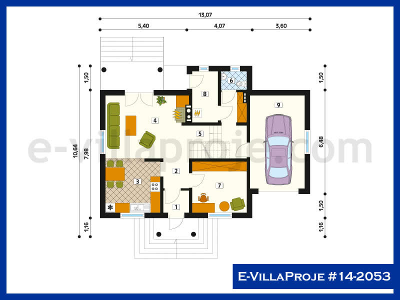 Ev Villa Proje #14 - 2053 Detay 2