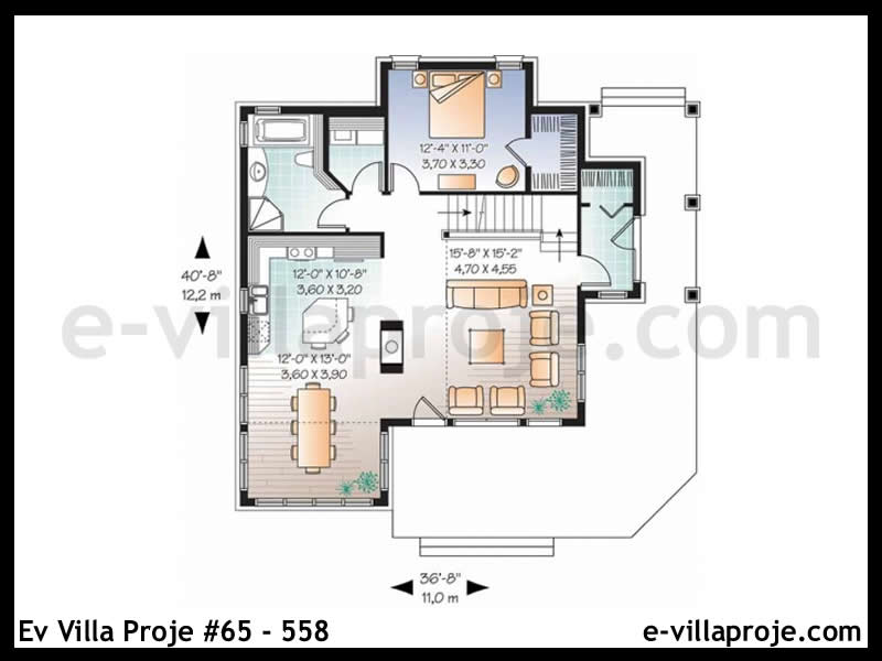 Ev Villa Proje #65 - 558 Detay 2