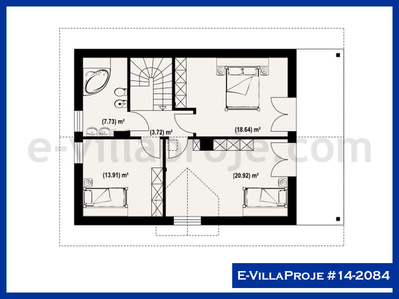 Ev Villa Proje #14 - 2084 Detay 3