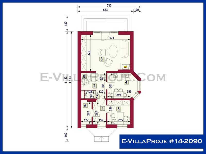 Ev Villa Proje #14 - 2090 Detay 2