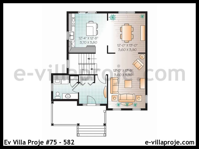 Ev Villa Proje #75 - 582 Detay 2