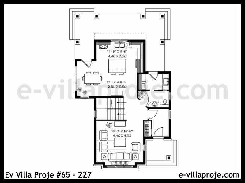 Ev Villa Proje #65 - 227 Detay 2