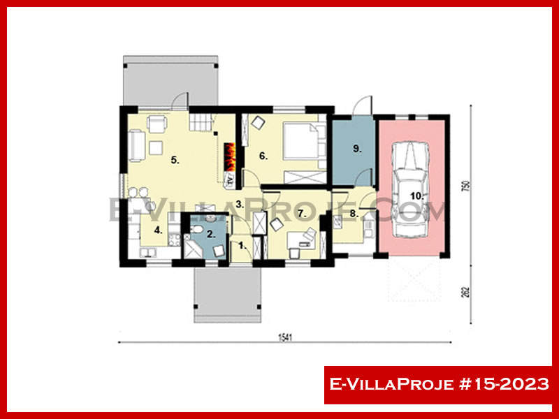 Ev Villa Proje #15 - 2023 Detay 2