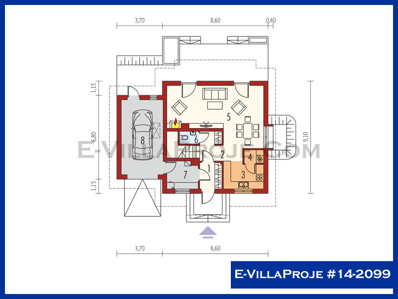 Ev Villa Proje #14 - 2099 Detay 2