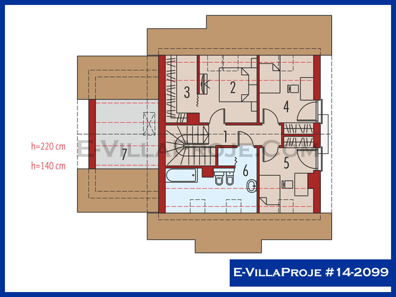 Ev Villa Proje #14 - 2099 Detay 3