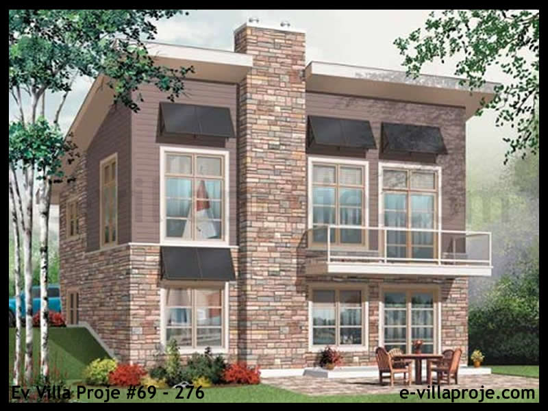 Ev Villa Proje #69 - 276 Çelik Villa