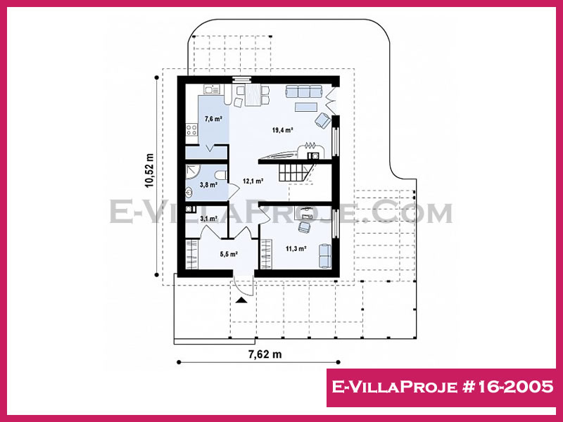 Ev Villa Proje #16 - 2005 Detay 2