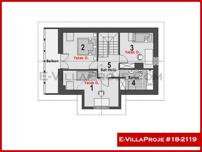 Ev Villa Proje #18 - 2119 Detay 3