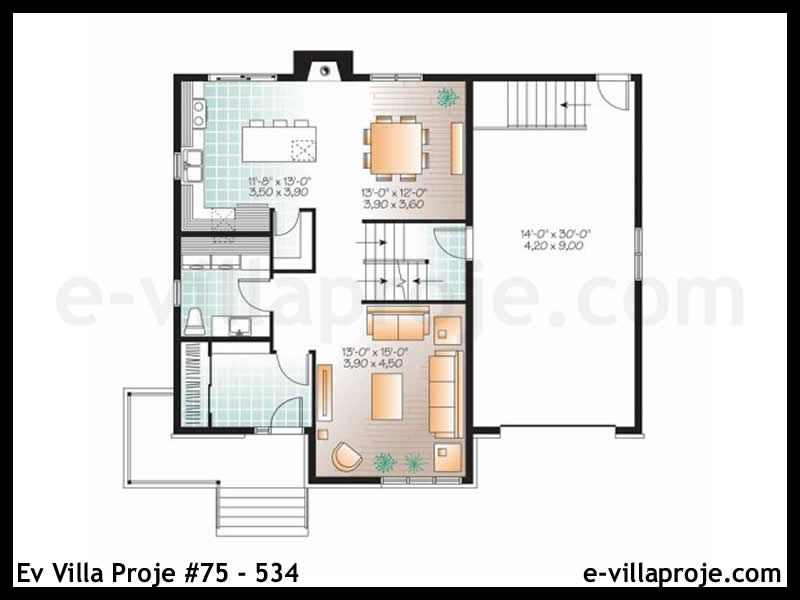 Ev Villa Proje #75 - 534 Detay 2