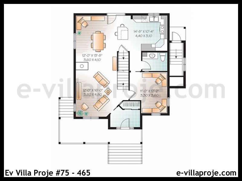 Ev Villa Proje #75 - 465 Detay 2