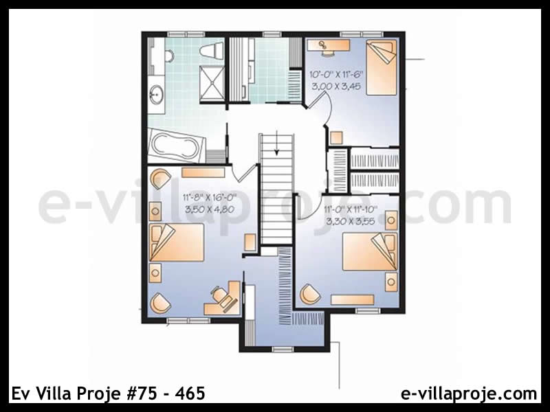 Ev Villa Proje #75 - 465 Detay 3