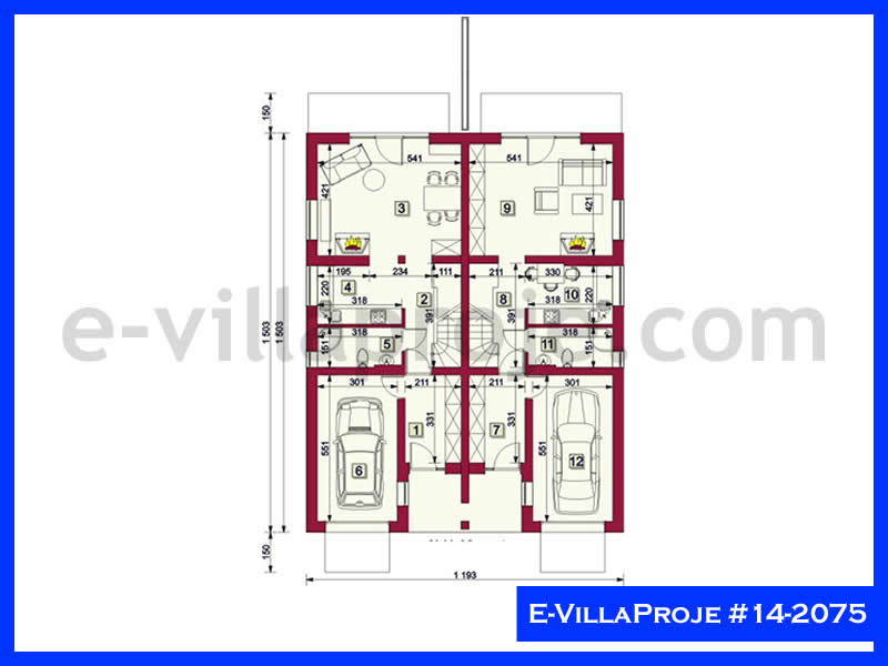 Ev Villa Proje #14 - 2075 Detay 2