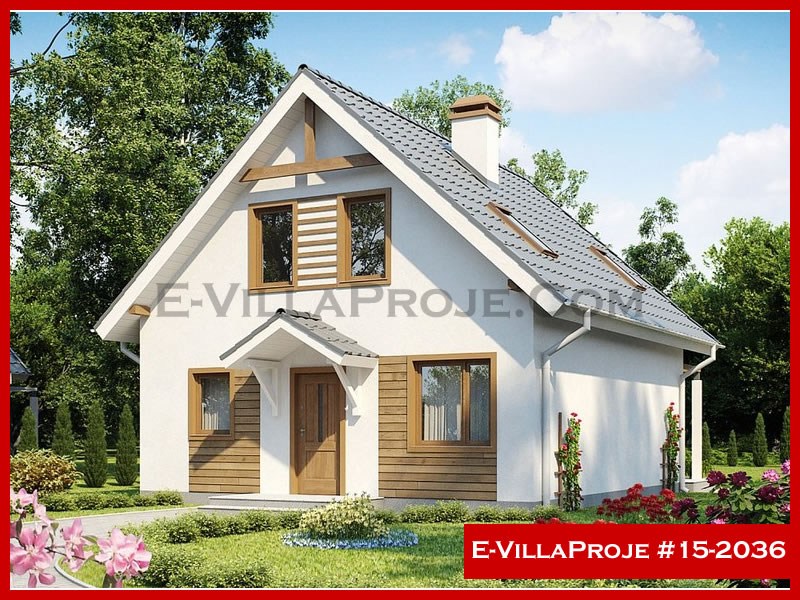 Çubuk, Ankara Ev Villa Proje #15 - 2036 Anahtar Teslim Çelik Villa